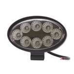 Lampa robocza 48 led, 24 W, 1000 LM, owalna 140x85x55 mm skupione