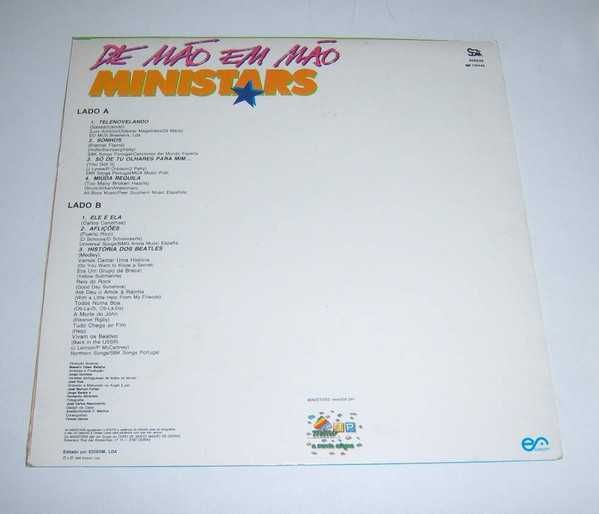 Vinil LP Ministars, De Mão Em Mão, Muit'a Nice