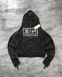 Зіп худі Project G/R ZYGON ZIP Grailz чорного кольору