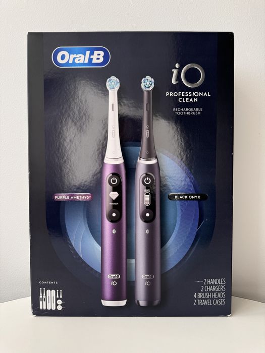 Набір 2 шт. електрична зубна щітка Oral-b iO Duo Pack Series 2 5 6 7 9
