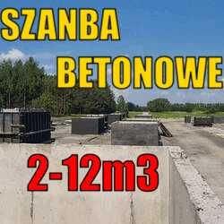 Zbiorniki betonowe-Betonowe szamba 11m3 Piwnice