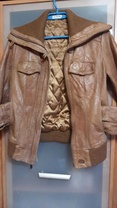 Kurtka skórzana Stradivarius r.36