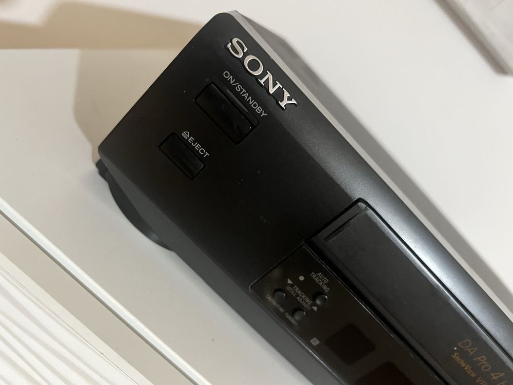 Leitor VHS Sony DA Pro 4 Head