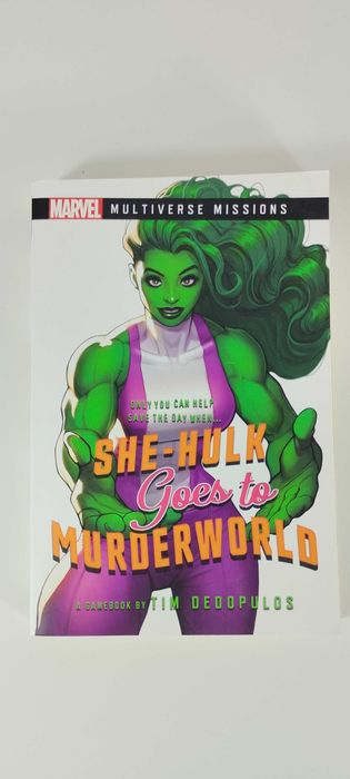 She-Hulk goes to Murderworld by Tim Dedopulos