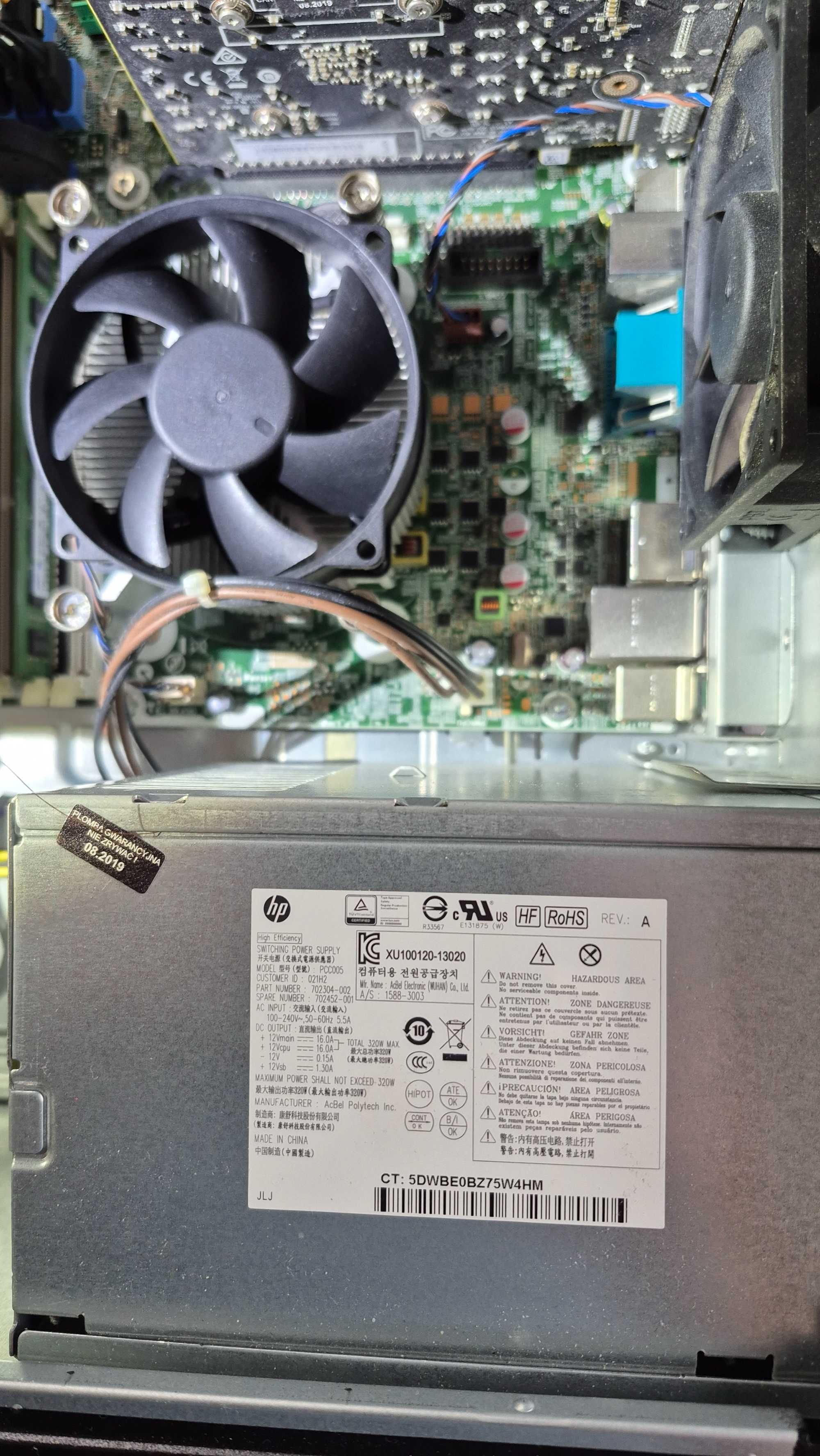 Komputer HP ProDesk Intel Core i7 8GB RAM,Nividia Ge Force GTX 1050 Ti