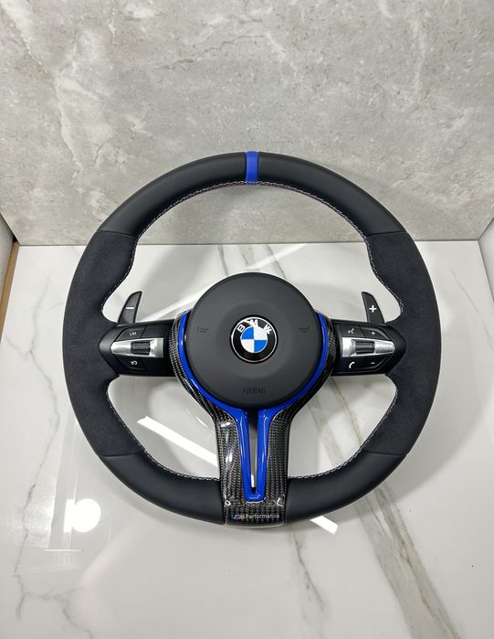 WYPRZEDAŻ kompletna kierownica BMW M pakiet z alcantarą