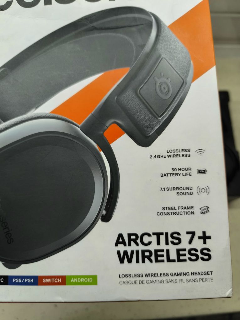 SteelSeries Arctis 7+ Wireless – топ для геймерів!