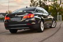 BMW Seria 5 Sedan 520d 184km Xenon Automat Duża Navi Skóra Chromy Alu18