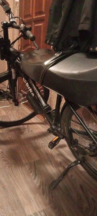 Продам электровелосипед с мягкой сидушкой( мотосидуха)
