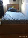 Cama solteiro + estante