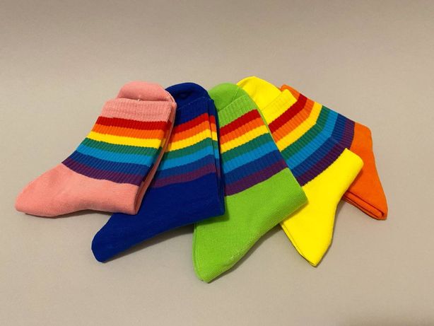 Радужные, ЛГБТ носки унисекс