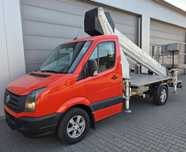 Volkswagen Crafter - 27 m - Ruthmann TB 270 Podnośnik koszowy Zwyżka jak Wumag Palfinger GSR Multite - Klima Webasto Tempomat  27m Ruthmann TB 270 Podnośnik koszowy Zwyżka jak Wumag Palfinger KLIMA