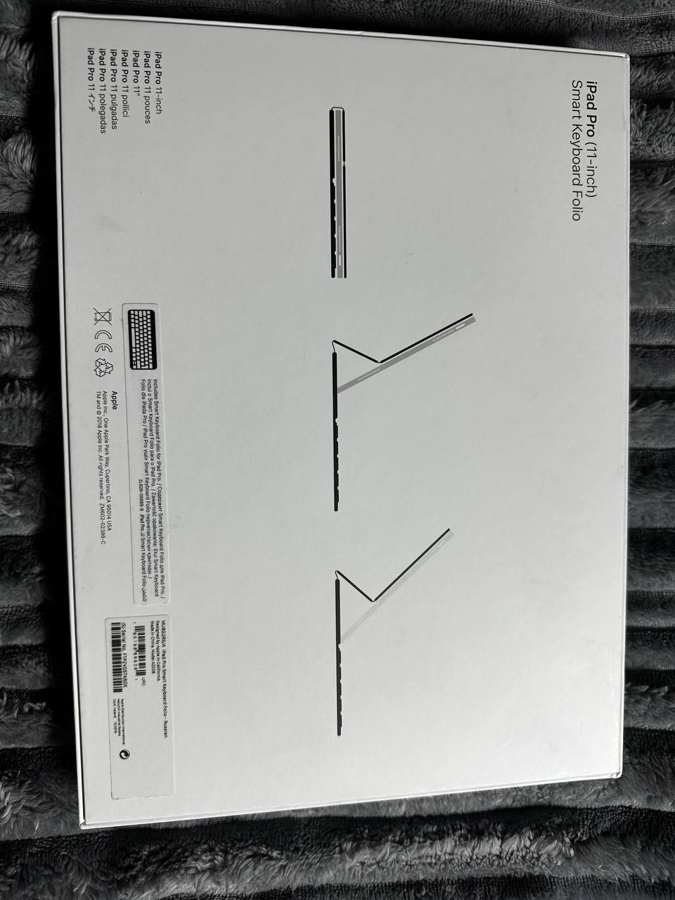 Чехол-клавиатура для iPad Pro Keyboard Folio 11 Air