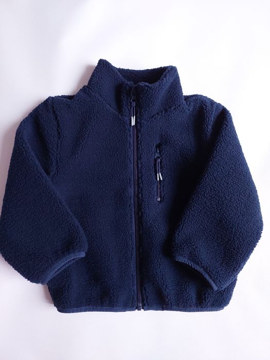 флісовий кардиган з пухнастого хутра піддьова H&M