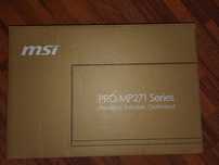 Продам монітор msi 27" (60Hz), розбита матриця
