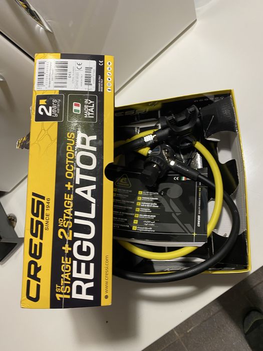 Automaty nurkowe Cressi XS Compact  Octopus AC2 Din nowe nie uzywane