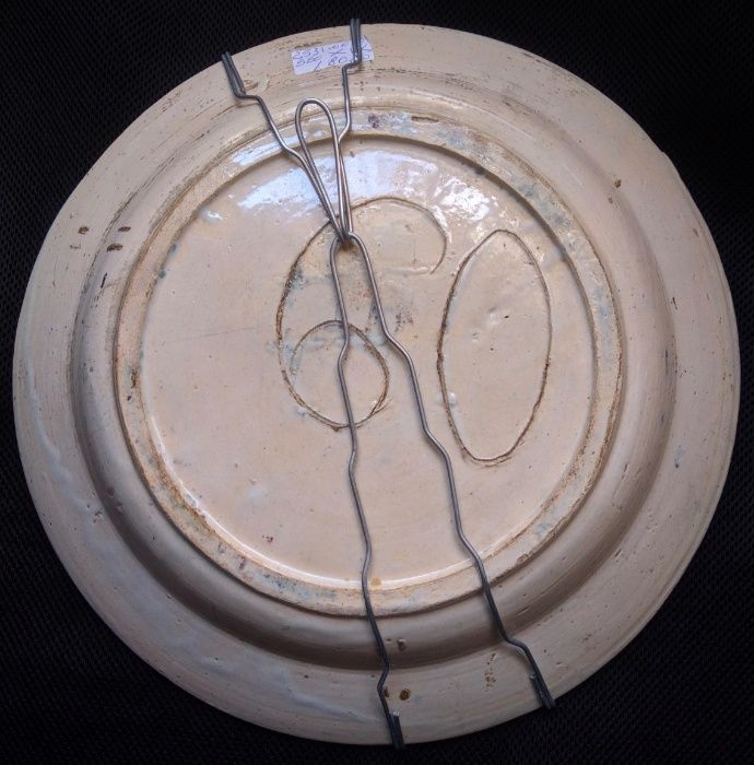 Prato Faiança Portuguesa Séc XIX 6