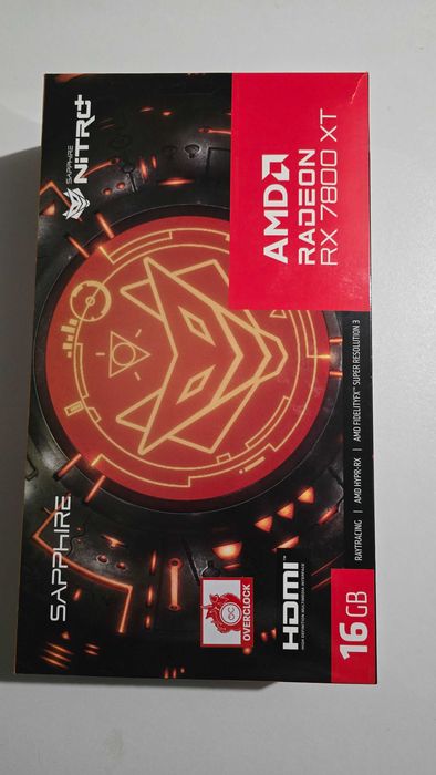 AMD Radeon Sapphire Nitro+ RX 7800XT 16GB
