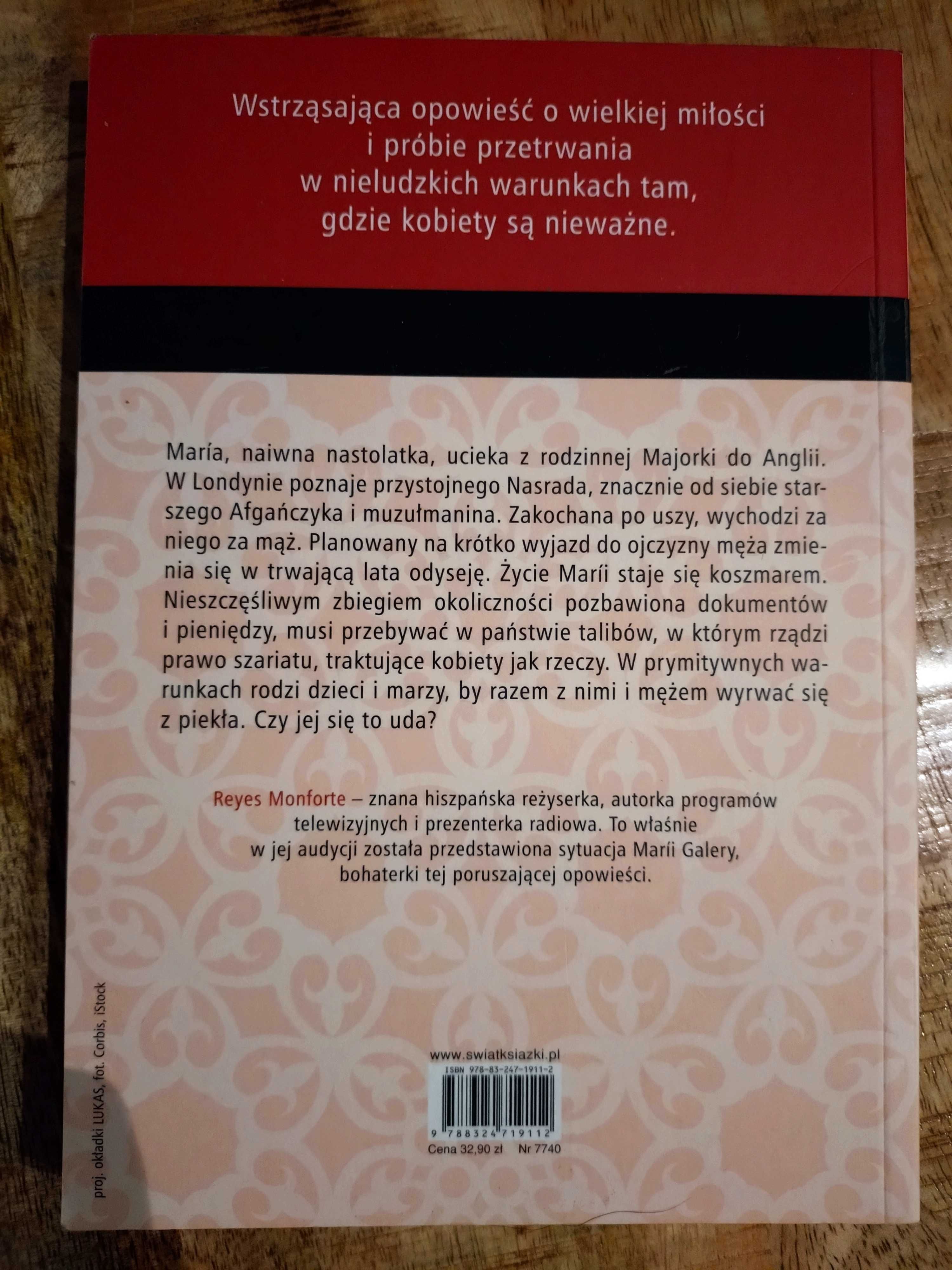 Książka_Reyes Monforte_Burka miłości