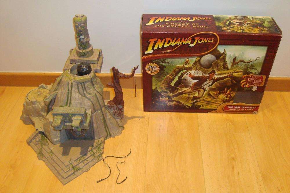 Indiana Jones Templo em caixa + Jungle Cutter