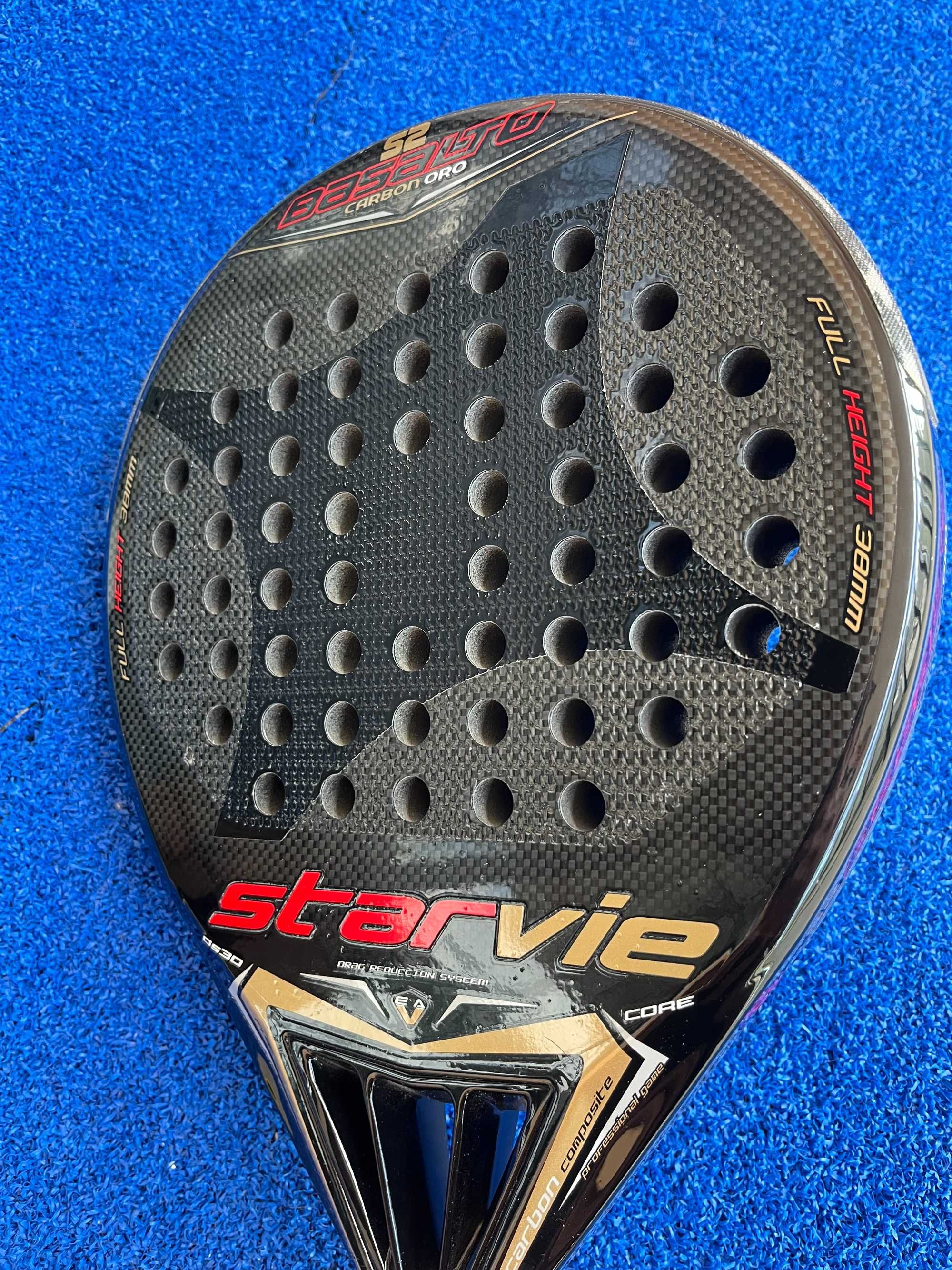 Raquete de Padel Starvie Basalto S2 Carbon Oro