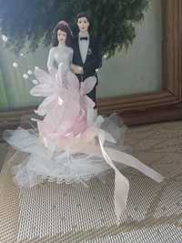 Свадебные фигурки невесты и жениха для торта