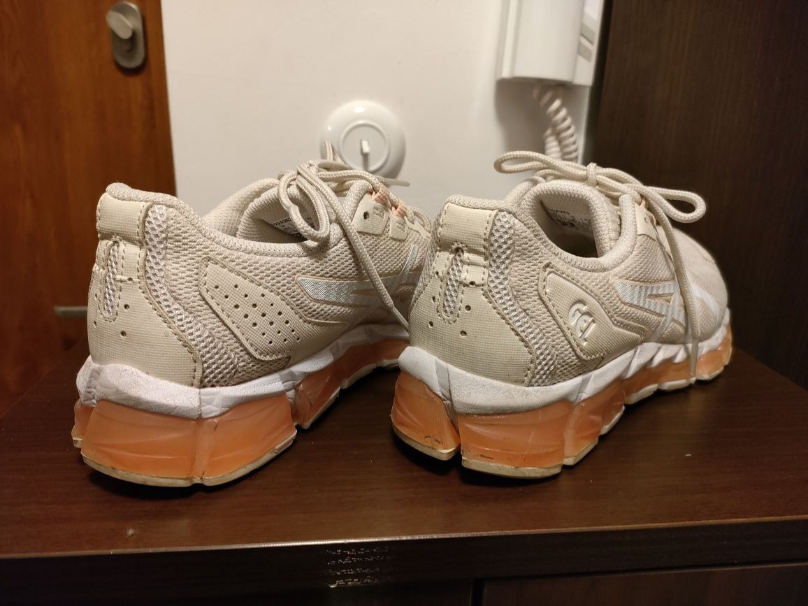 Buty Asics Gel beżowe