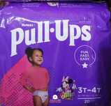Huggies Pull Ups Girl's Disney 3T-4T