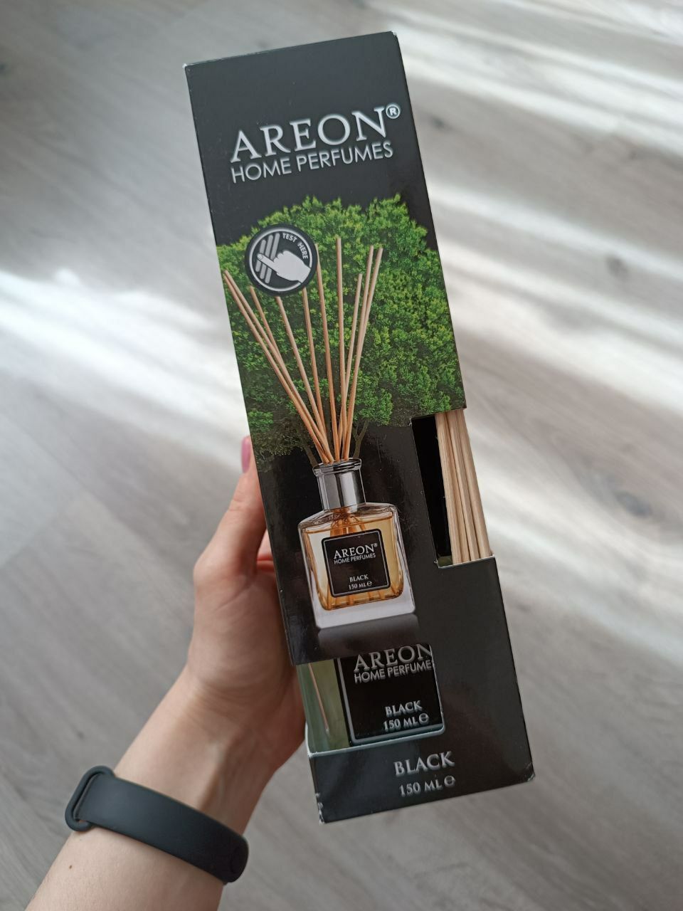 НОВИЙ Аромадифузор Areon Home Perfume LUX Black 150 мл