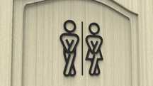 Placa WC H&M em 3D