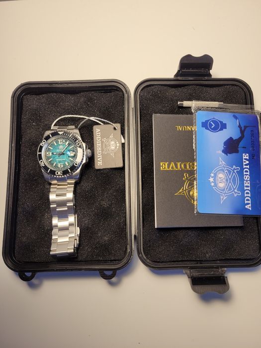 Zegarek Addiesdive AD2513 z piękną tarczą seiko orient