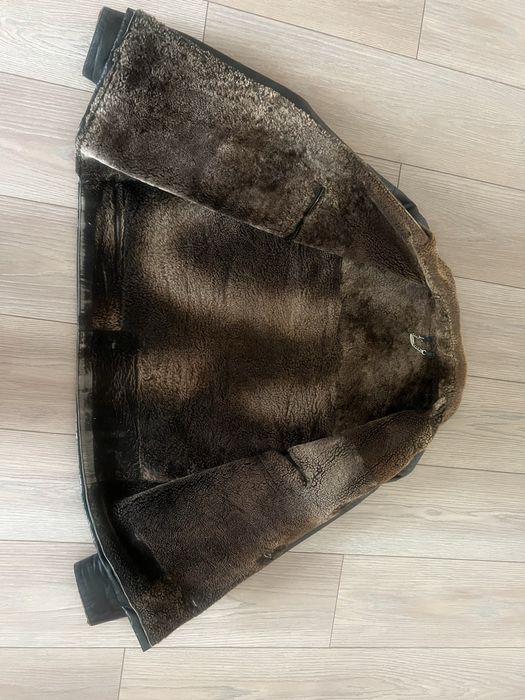 Куртка кожаная на меху Дубленка