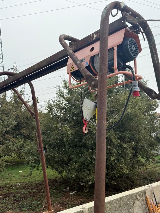 Guincho elétrico para construção civil