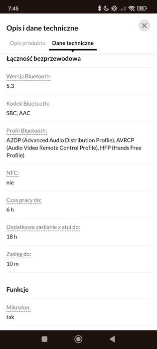 Bose quietcomfort ultra earbuds douszne słuchawki nowe