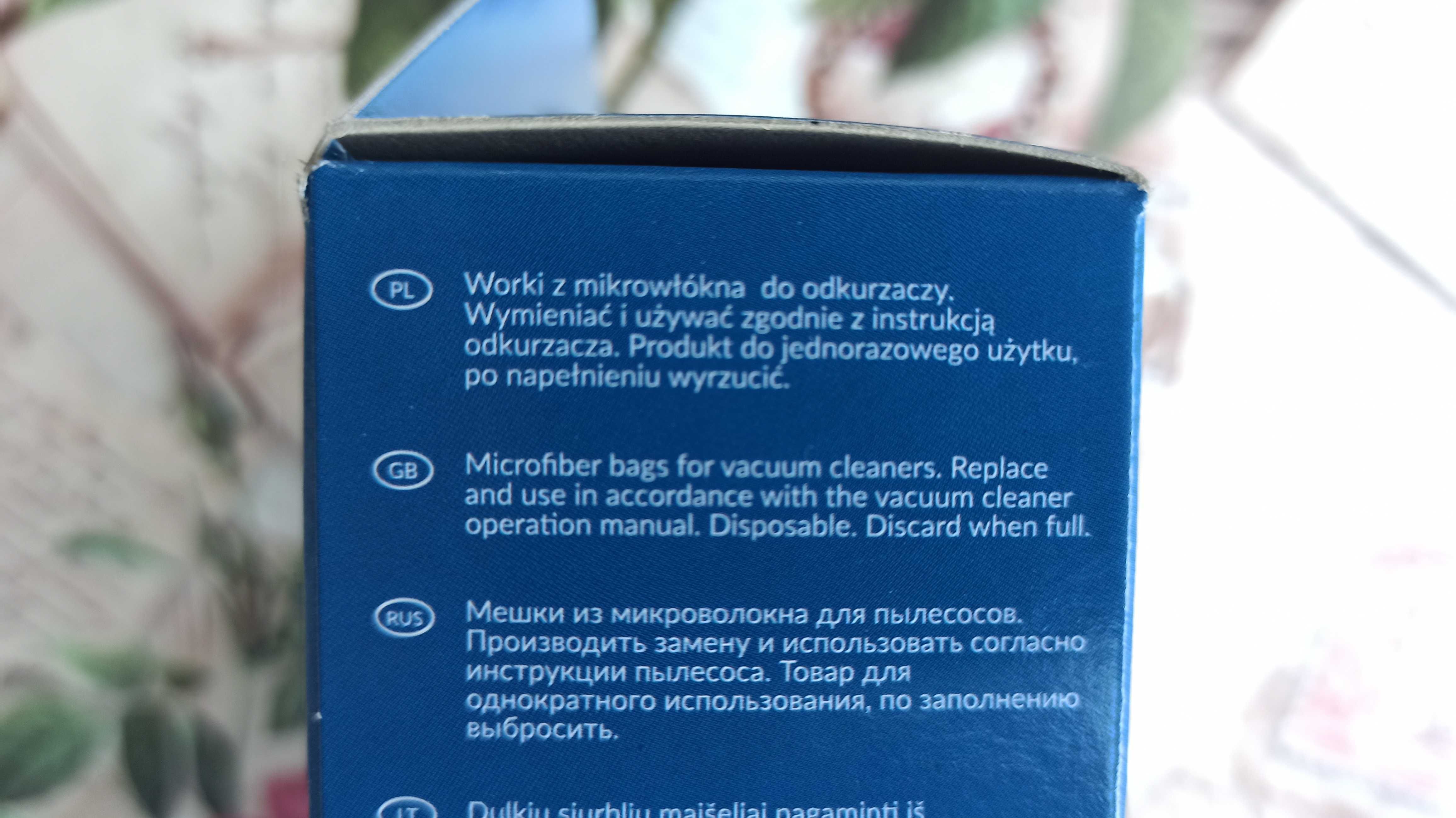 Worki z mikrowłókna do odkuraczy Zelmer ZMB07K 16 szt