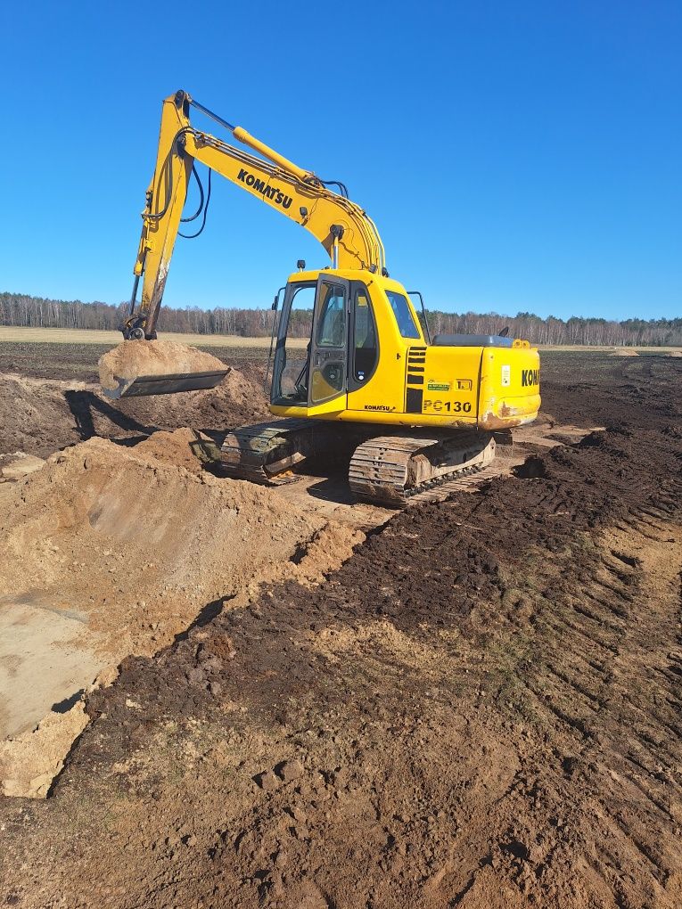 Koparka Komatsu PC130