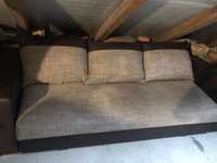 Sofa rozkładana +3 poduszki