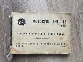 Instrukcja obslugi Motocykl SHL-175 Typ M11 1962