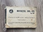 Instrukcja obslugi Motocykl SHL-175 Typ M11 1962