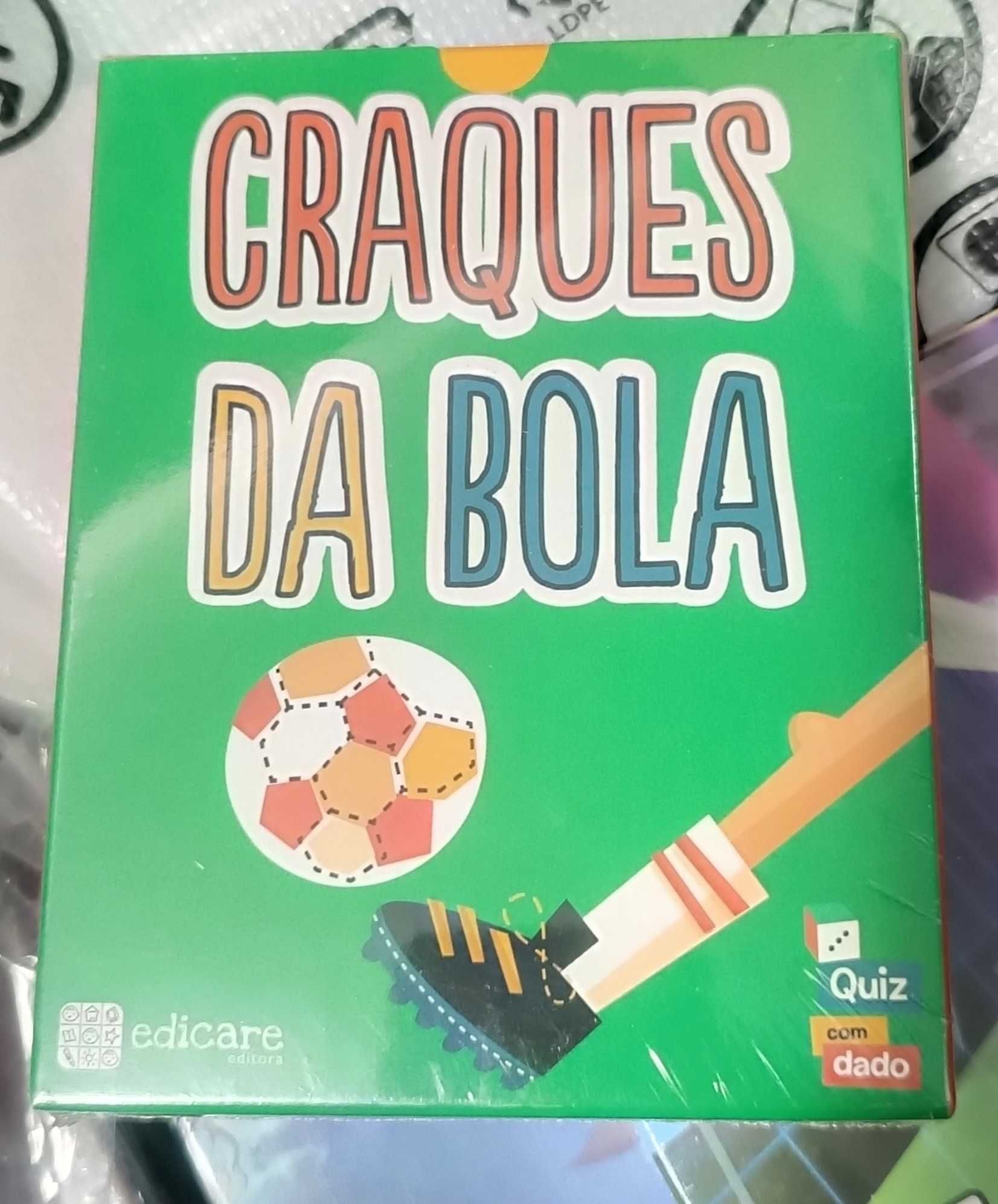 Jogo/Quiz Craques da Bola  Novo e Selado
