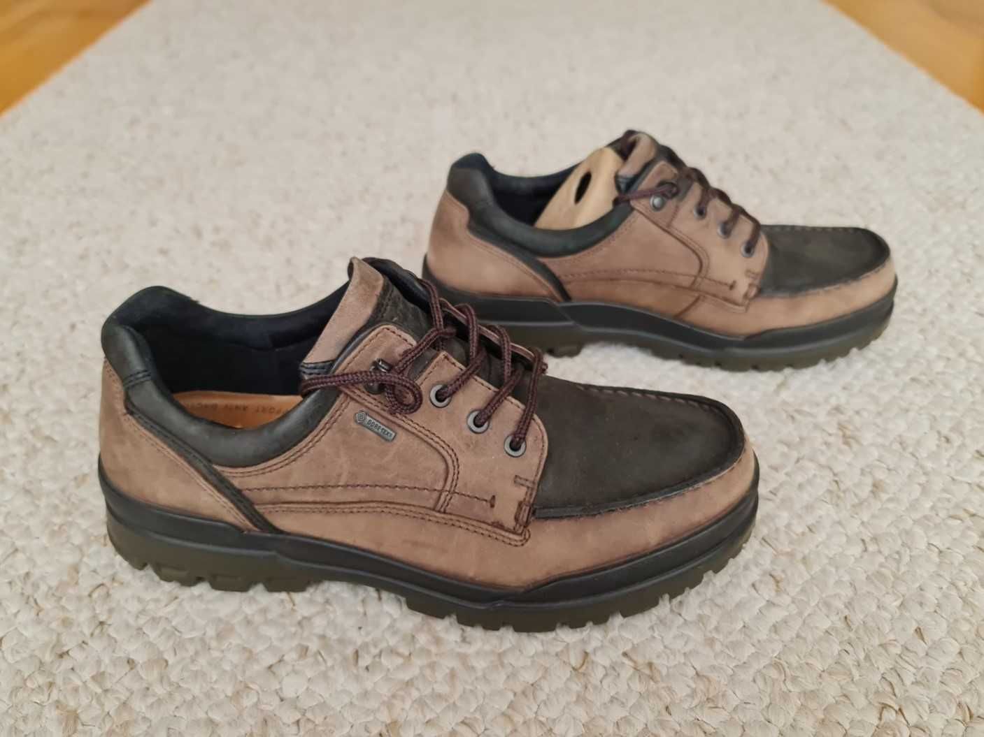 Buty Ecco Track 6 GTX, membrana Gore-Tex, nubuk, rozm. 43