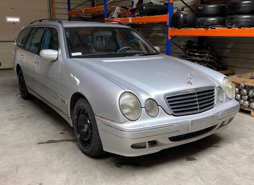 Бампер+капот+фара+туманка комплект Mercedes w211 210 202 208