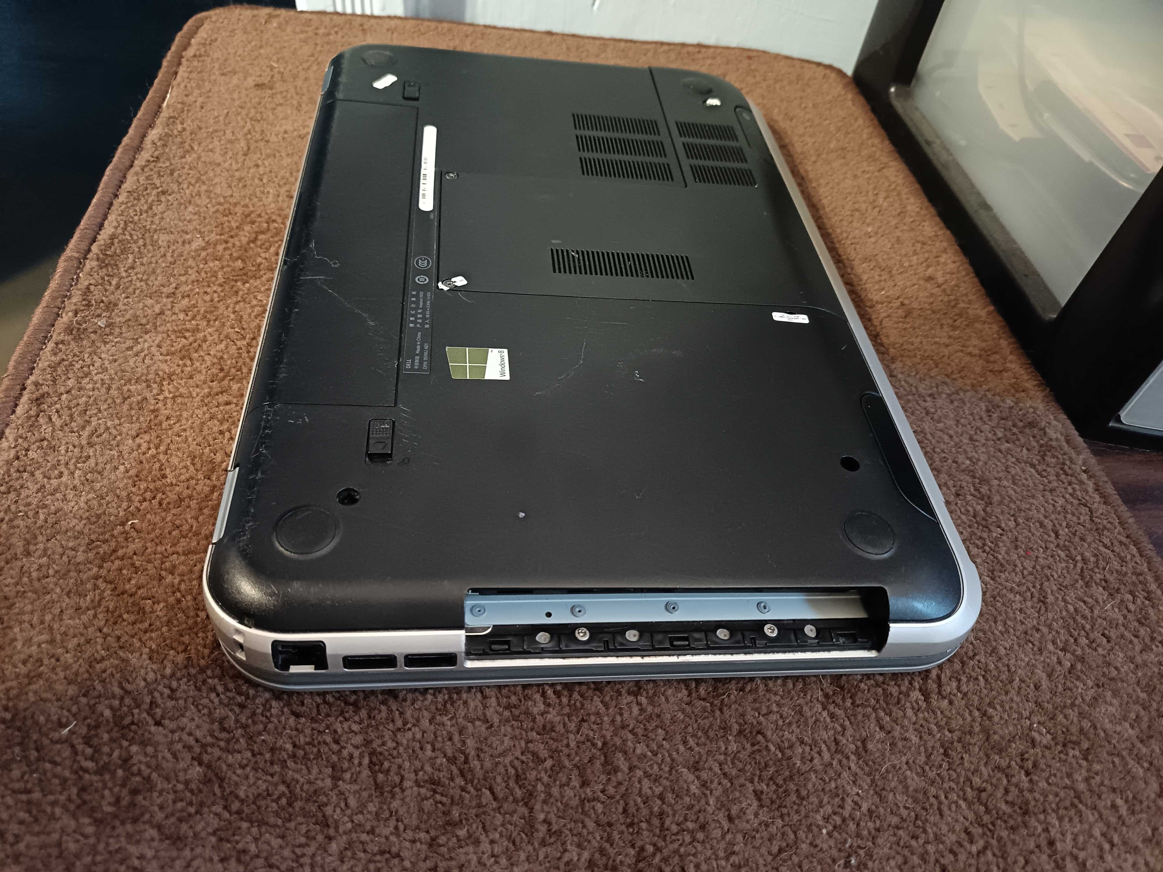 Dell Inspiron 5520 sprawny/core i7/15,6 cala/bez dysku, ramu i cd-romu