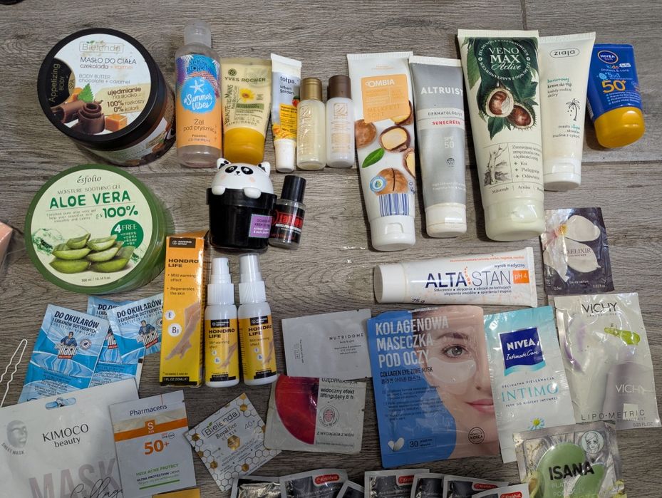 Kosmetyki krem - cena za zestaw