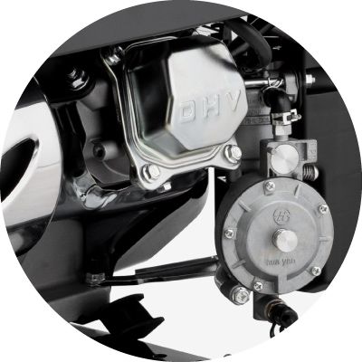 Генератор бензиновий/газовий 2.8/3 кВт INTERTOOL DT-1133