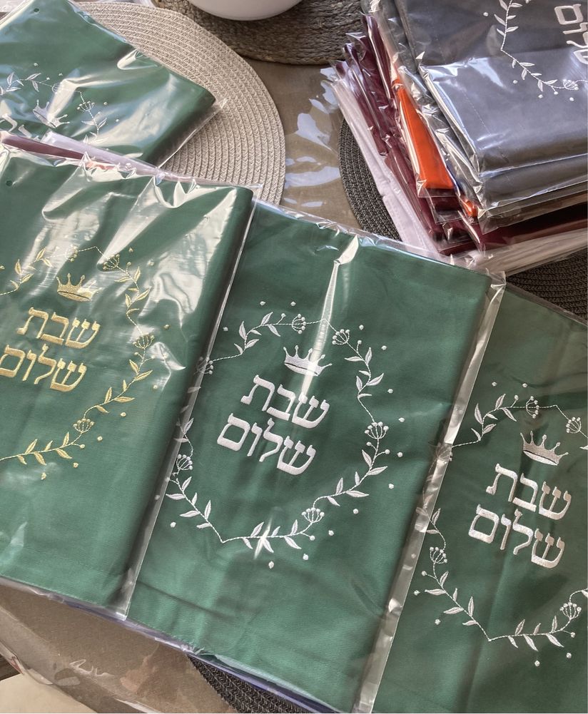 Салфетки, иудаика, еврейский текстиль, шабат, хала