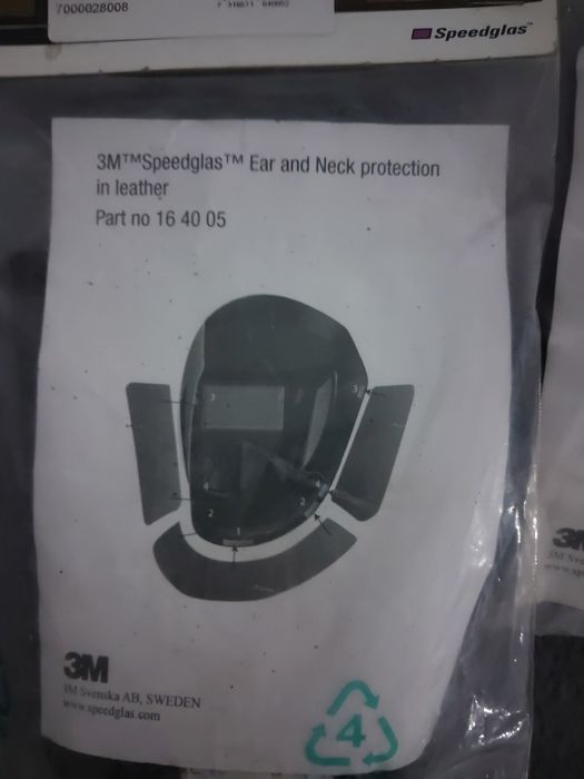 Speedglas Osłona skórzana uszu i szyi