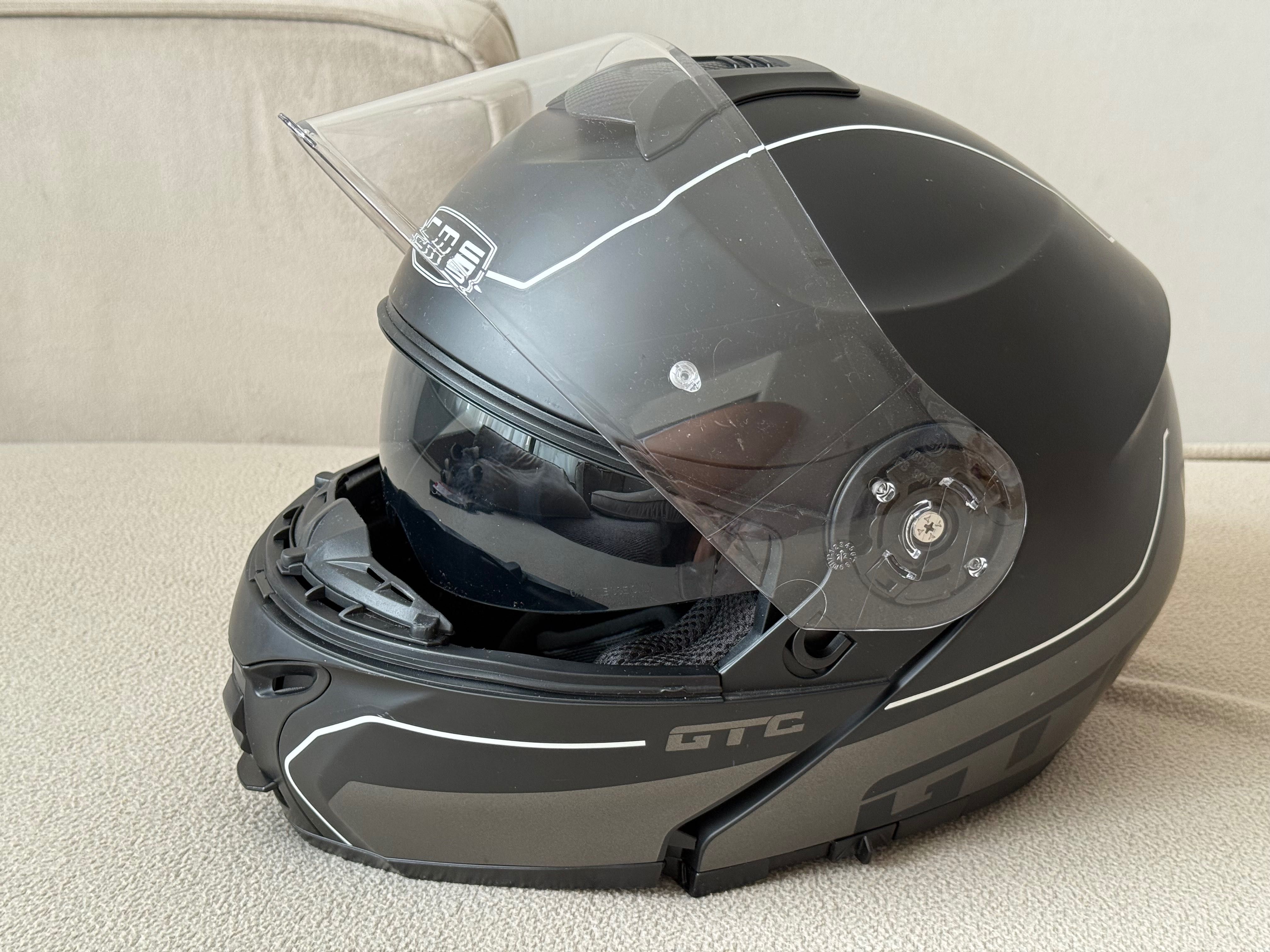 Мотошалом шолом CMS GTC Cruiser Black HELMETS