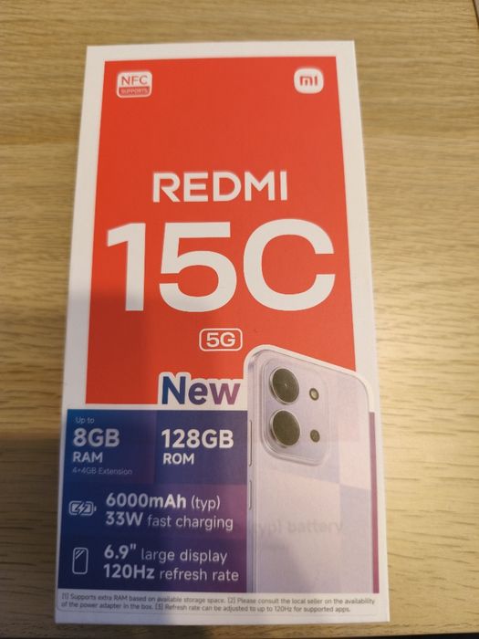 Redmi 15c 5g nowy , nieotwierany
