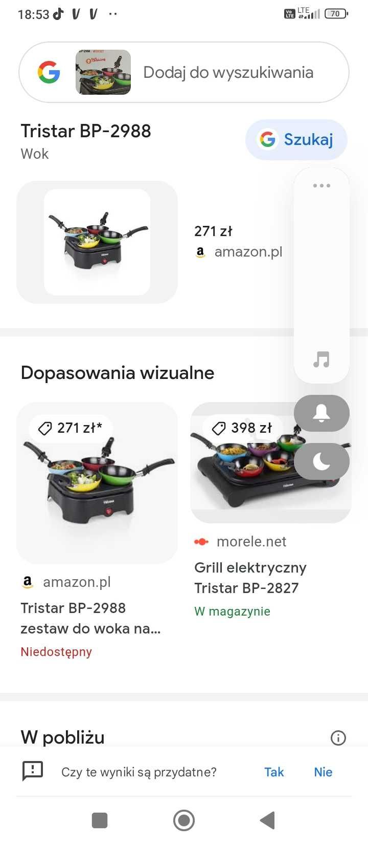 Zestaw  patelnia wakacje